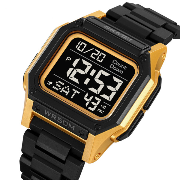 Skmei 2264BKGDBK Black-Gold-Black