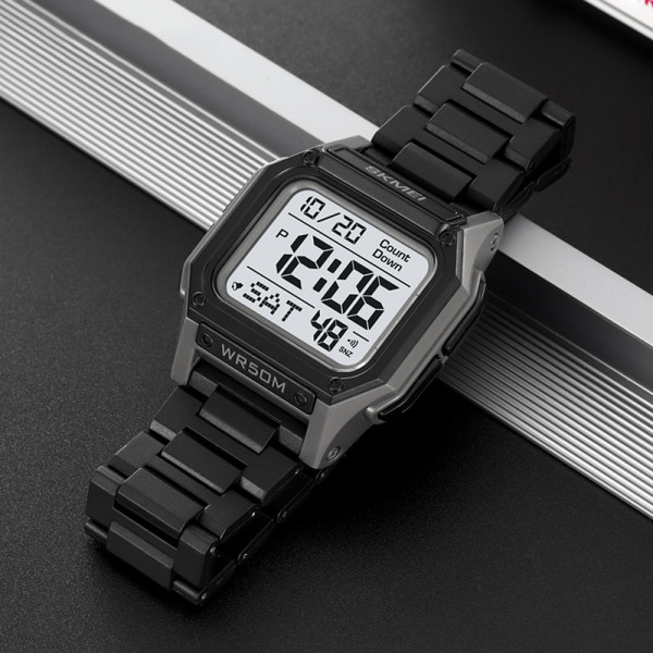 Skmei 2264BKGYWT Black-Grey-White