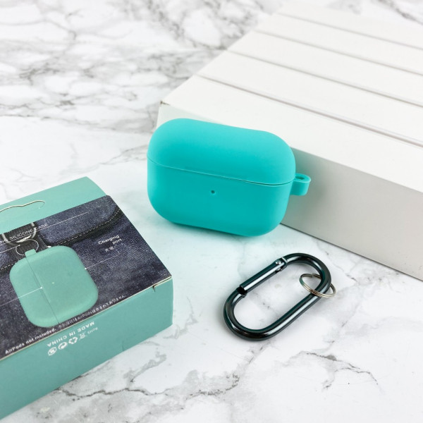 Чехол Airpods Pro Silicone Case Slim Mint Green