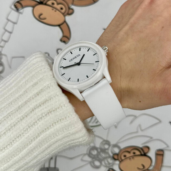 Дитячий годинник Geneva 002 White