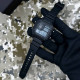 Годинник наручний Patriot 010BKUASI Тризуб срібло Чорні + Коробка.