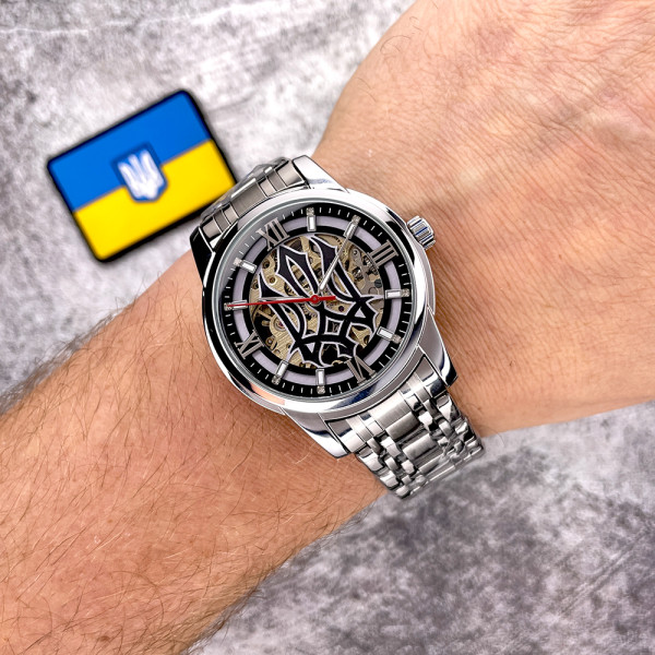 Годинник наручний Patriot 025 Sharp Silver Black.