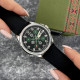 Годинник наручний Awarder Embroidery Silver-Green Black Automatic 10ATM