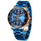 Наручний годинник Megalith 8087M Blue-Cuprum, 1088-0087, Megalith