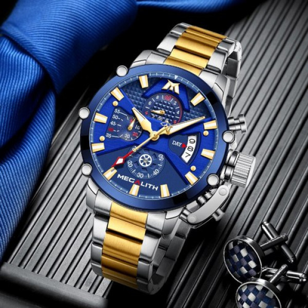 Megalith 8219M Silver-Gold-Blue