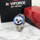 Наручний годинник Naviforce NF9147 Silver-Cuprum-Blue, 1096-0059, Naviforce