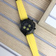 Rolex 350501 Pattern Yellow -Black-Yellow Rubber