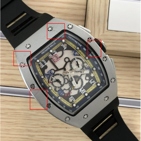 Richard Mille Automatic Silver-Black