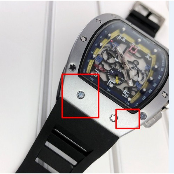 Richard Mille Automatic Silver-Black