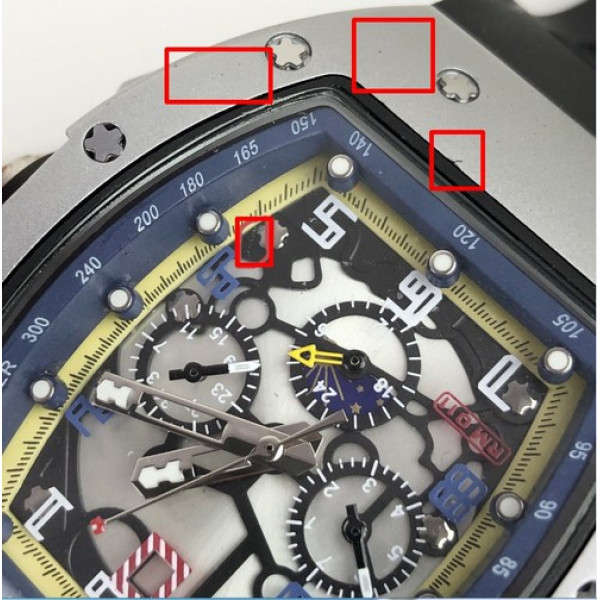 Richard Mille Automatic Silver-Black