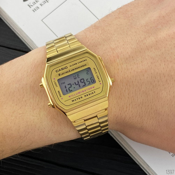 Casio Illuminator Gold New