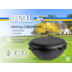 Казан чавунний азіатський Brizoll 10 л з кришкою-сковородою
