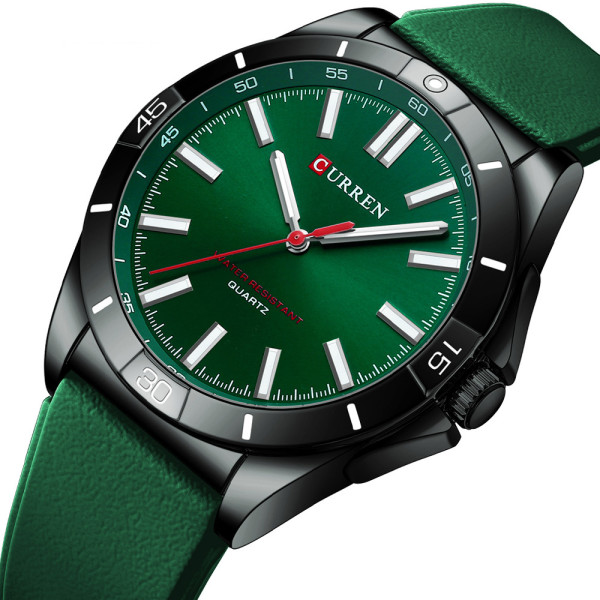 Curren 8449 Black-Green