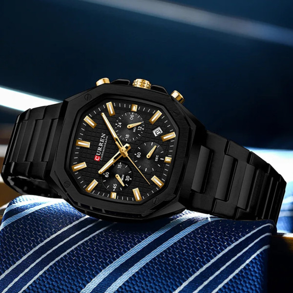 Curren 8459 Black