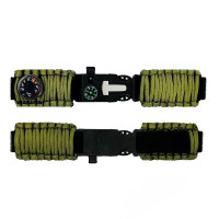 Ремешок паракордовый многофункциональный Army Green 1051-0597