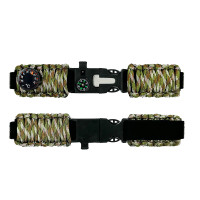 Ремешок паракордовый многофункциональный Camo Green 1051-0598