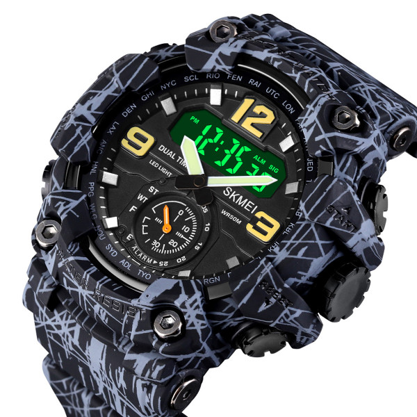 Skmei 1637 Gray-Black
