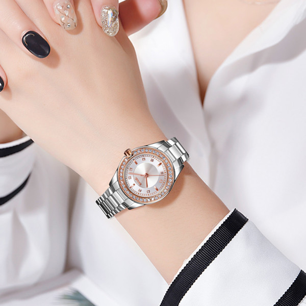 Skmei 1534RGSI Rose Gold-Silver