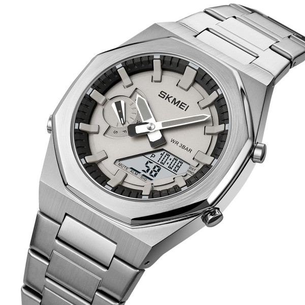 Skmei 1816SIWT Silver-White
