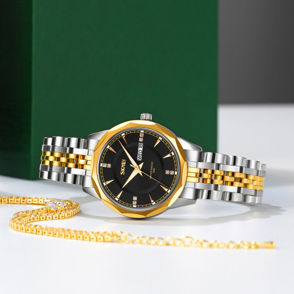 Skmei 9264TGDBK Silver/Gold-Black