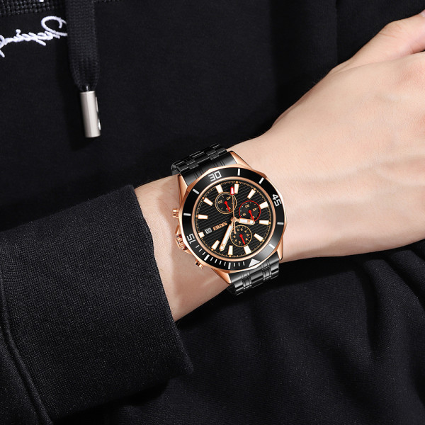 Skmei 9335RGBK Rose Gold-Black