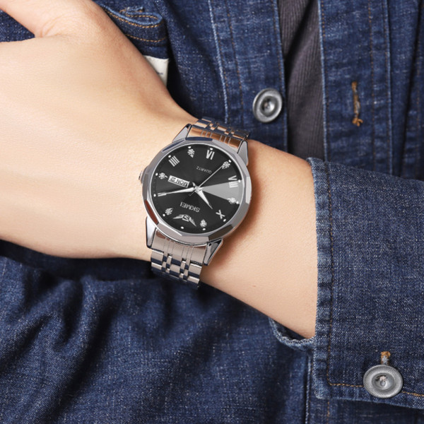 Skmei 2291SIBK Silver-Black