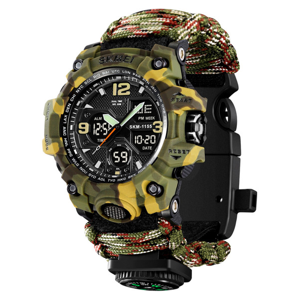 Skmei 1155BNCMAG Camo Green
