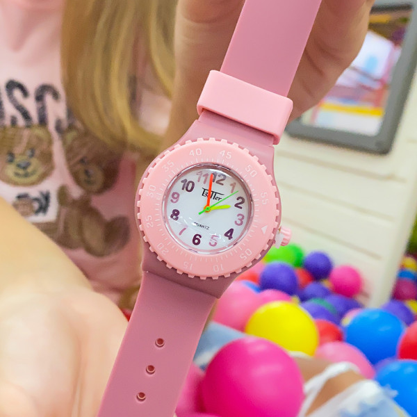 Дитячий годинник Better 004 Pink-White