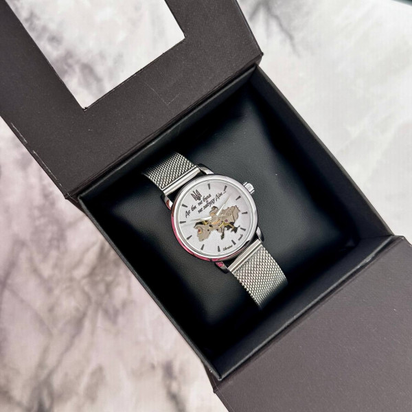 Годинник наручний Patriot Silver-White Де би не була