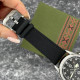 Часы наручные Awarder Embroidery Silver-Army Green Black Battery 10ATM