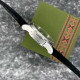 Часы наручные Awarder Embroidery Silver-Army Green Black Battery 10ATM