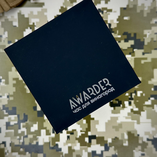 Годинник наручний Awarder 032 Compass UA Army Black AG