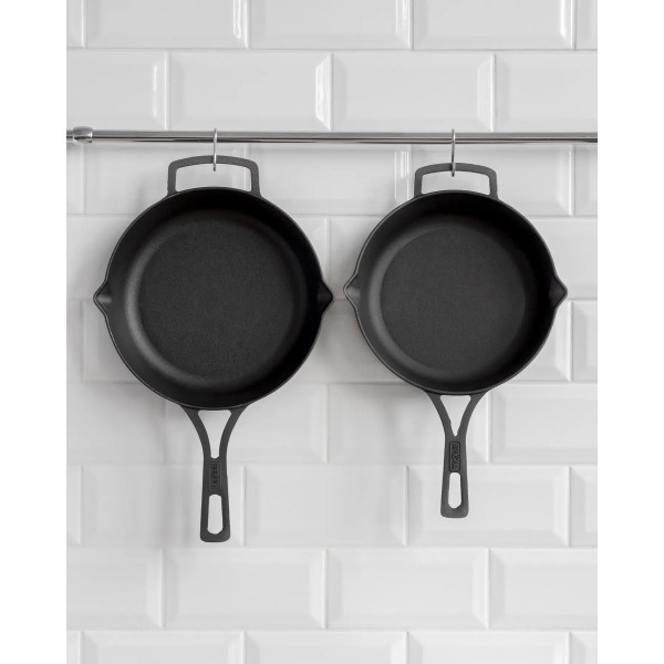 Сковорода Brizoll Monolith чавунна з литою ручкою 260х60 мм