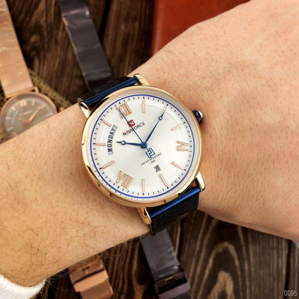Naviforce NF3006 Blue-Cuprum-White