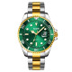 Skmei 1779TGDGN Silver-Gold-Green