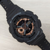 Casio G-Shock GA-110 Black-Cuprum