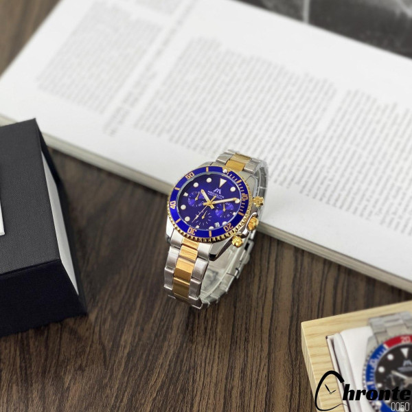 Chronte Nicolas Silver-Gold-Blue
