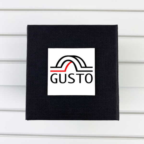 Коробка для часов с логотипом Gusto Black 1000-0193