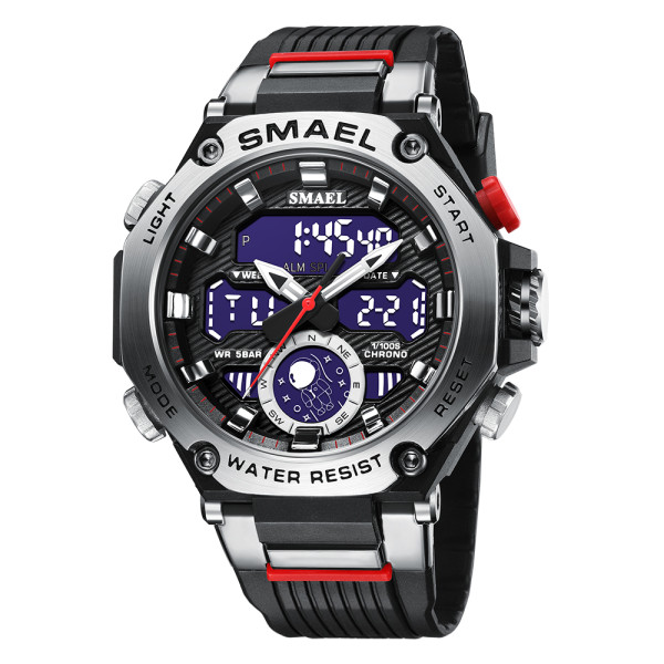 Smael 8069 Black-Silver
