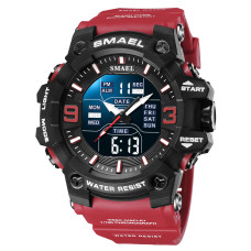 Smael 8049 Black-Red