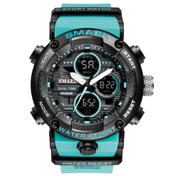 Smael 8038 Black-Turquoise
