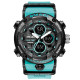 Smael 8038 Black-Turquoise