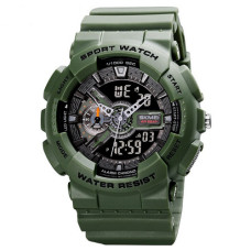 Годинник Skmei 1688 Green-Black